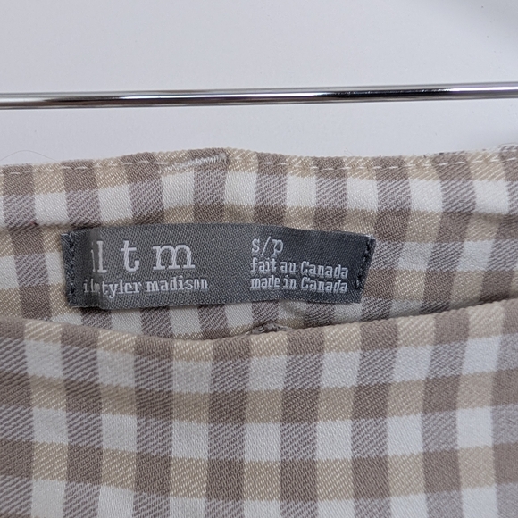 I ❤️ TYLER MADISON PLAID PANTS SIZE SMALL - Picture 4 of 5
